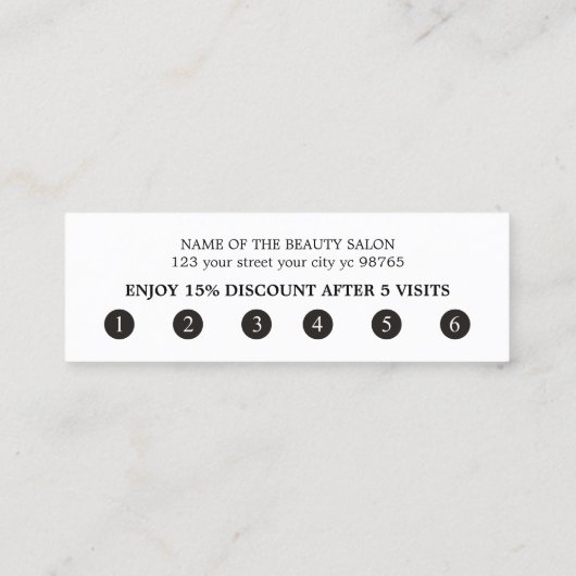 Einfache Elegante Rosa Weiße Imitate Goldenes Herz Treuekarte (Rückseite)