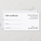 Einfache, elegante Rot-Beige gestreifter Urlaub (Rückseite)