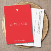 Einfache Elegante Rot Weißes Gold Herzlichkeit Sch