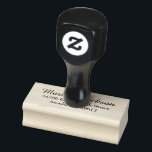 Einfache Elegante Rücksendeadresse Gummi Briefmark Gummistempel<br><div class="desc">Einfache Elegante Rücksendeadresse Gummi Briefmarke. Ideal für geschäftliche oder private Zwecke.</div>