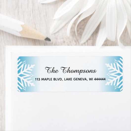 Einfache Elegante Schneeflocken (Insitu)