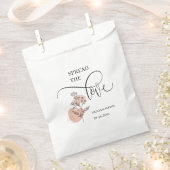 einfache, elegante Schrift Spread der Gastgeschenk Geschenktütchen (Ausgeschnitten)