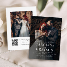 Einfache elegante Schrift-Typografie Foto-Hochzeit