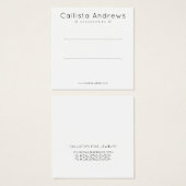 Einfache elegante Schwarz-Herz-Clip-Display (Vorne & Hinten)