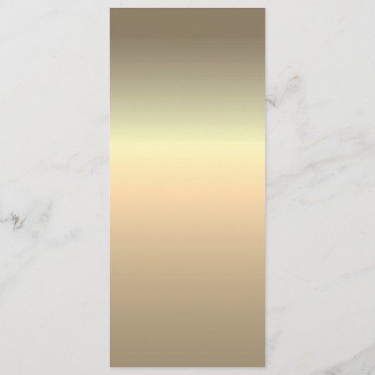 Einfache, elegante Schwarz-Weiß-Hochzeit Menükarte (Rückseite)