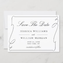 Einfache, elegante Schwarz-Weiß-Hochzeit