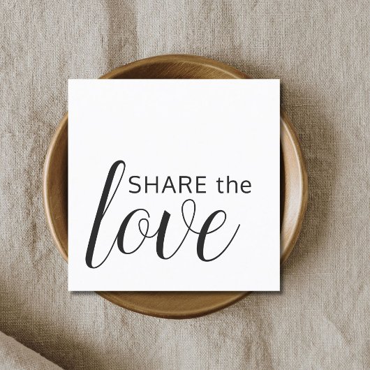 Einfache Elegante Schwarz-weiße Beauty Salon Empfehlungskarte