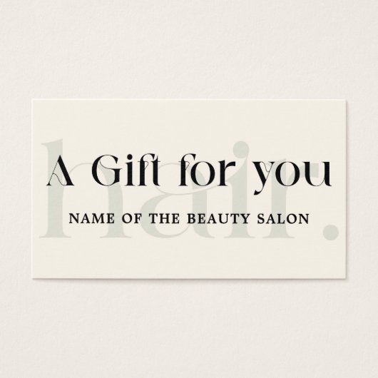 Einfache Elegante Schwarz-weiße Schönheit (Vorderseite)