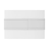 Einfache, elegante Schwarze Skripte personalizable Einladungsbanderole (Rückseitenbeispiel)