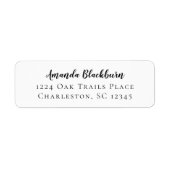 Einfache elegante Script Black Delicate Calligraph (Vorne)