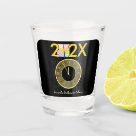 Einfache Elegante Silvester Geschenkboxen Bow Schnapsglas