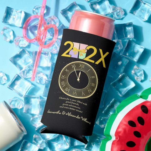 Einfache Elegante Silvester Geschenkboxen Bow Selters Dosenkühler (In Situ Sommer)