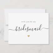 Einfache, elegante Skripte, wären Sie vielleicht ü Einladung (Vorderseite)