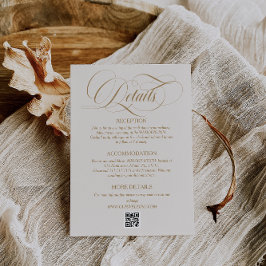 Einfache, elegante Skriptsprache - Details zur Hoc Begleitkarte