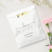 einfache, elegante Skriptsprache Liebe ist süße Ga Geschenktütchen (Versiegelt)