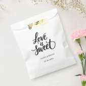einfache, elegante Skriptsprache Liebe ist süße Ga Geschenktütchen (Versiegelt)