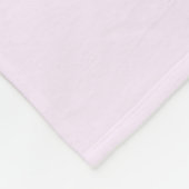 Einfache elegante Sonderanfertigung fügt Ihren Nam Fleecedecke (Ecke)