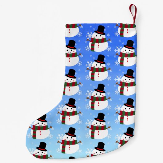 Einfache Elegante Sparkling Weihnachten Glitzer Sp Kleiner Weihnachtsstrumpf (Rückseite)