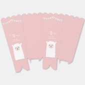 Einfache Elegante Sweet Alpaca Llama Girl Babydusc Geschenkschachtel (Ungeklappt)