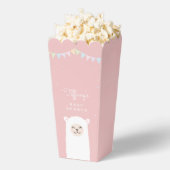 Einfache Elegante Sweet Alpaca Llama Girl Babydusc Geschenkschachtel (Geplatzt)