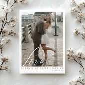 Einfache Elegante Terracotta Foto Christliche Hoch Save The Date