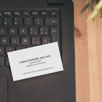 Einfache elegante Textur White Consultant