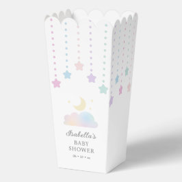 Einfache elegante Twinkle Little Stars Baby Dusche Geschenkschachtel
