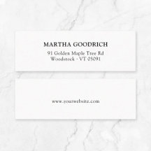 Einfache Elegante Typografie 12