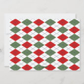 Einfache Elegante Typografie Weihnachten Paar 3 Fo (Rückseite)