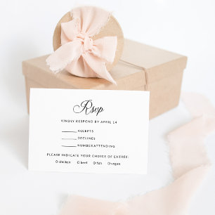 Einfache elegante UAWG Wahl zwischen Schwarz und Begleitkarte