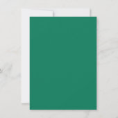 Einfache, elegante Überraschung - Einladung zum 10 (Rückseite)