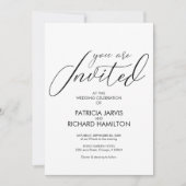 Einfache elegante und anspruchsvolle Einladungen f (Vorderseite)