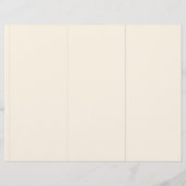 Einfache, elegante und schicke Speisekarte und Tis (Rückseite)