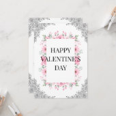 Einfache elegante Valentinstagskarte | Minimal Karte (Vorderseite/Rückseite Beispiel)