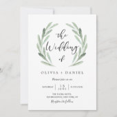 Einfache Elegante Watercolor Grenz-Tour Einladung (Vorderseite)