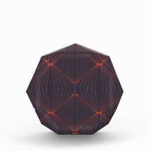 Einfache, elegante Weihnachten-inspirierte grafisc Fotoblock