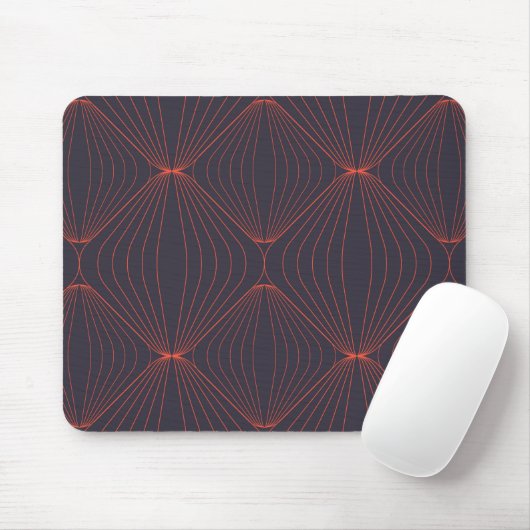 Einfache, elegante Weihnachten-inspirierte grafisc Mousepad (Mit Mouse)