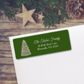 Einfache Elegante Weihnachtsbaum Party Einladung L