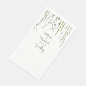 Einfache Elegante Weinroute Mendrisiotto Serviette (Ecke)