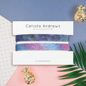 Einfache elegante, weiße, schwarze Herz-Armbanduhr