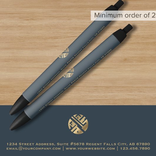 Einfache, elegante Werbe-Pen mit Logo Kugelschreiber
