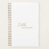 Einfache Elegantenbezeichnung Modern Planer (Vorderseite)