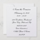 Einfache Eleganz - Aquamarines Band (Rückseite)