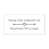 Einfache Eleganz aus der Bibliothek des Individuel Gummistempel (Prägung)