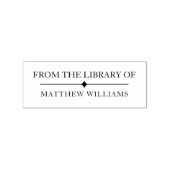 Einfache Eleganz aus der Bibliothek des Individuel Gummistempel (Prägung)