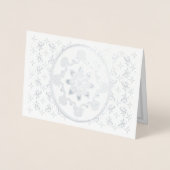 Einfache Eleganz Folienkarte (Vorderseite)