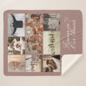 Einfache Eleganz für immer in unserem Herzen Foto  Sherpadecke (Vorderseite (Horizontal))