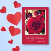 Einfache Eleganz! Hübsche Valentine-Grußkarte Karte