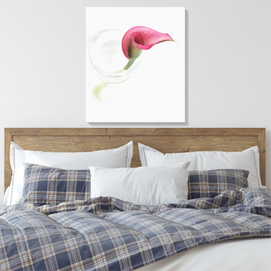 Einfache Eleganz Leinwanddruck (Insitu (Schlafzimmer))