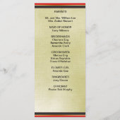 Einfache Eleganz lila, Schwarz und Gold Programm (Rückseite)